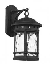 Trans Globe 40370 BK - 1 Light Wall Lantern - SMALL