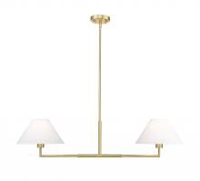 Z-Lite 744-42L-LG - 2 Light Chandelier