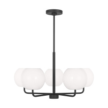 Generation Lighting GLC1055EN3/MBK - Rory Medium Chandelier