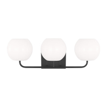 Generation Lighting GLV1013EN3/MBK - Rory Large Vanity