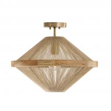 Capital 252812MA - 1 Light Semi-Flush