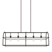 Capital 825751BZ - Five Light Island Pendant