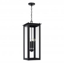 Capital 934644BK - 4 Light Outdoor Hanging Lantern