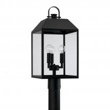 Capital 953435BK - 3 Light Outdoor Post Lantern