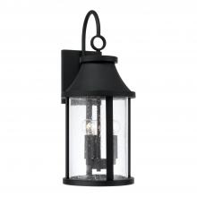Capital 953631BK - 3 Light Outdoor Wall Lantern
