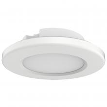 Nuvo 62/1580 - 4 inch; LED Surface Mount Fixture; 3000K; 6 Unit Contractor Pack; White; White Finish