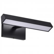 Nuvo 62/2335 - Mila; 1 Foot LED Picture Light; 3 CCT Selectable; Black Finish; Acrylic L ens