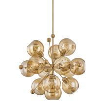 Troy F1232-PBR - ELLORY CHANDELIER