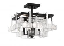 Minka N7544-729 - Painesdale - 4 Light Semi Flush