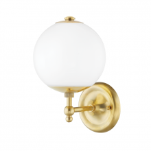 Hudson Valley MDS702-AGB - Sphere No.1 Wall Sconce
