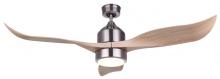 Canarm CF52ARI3BN - ARIA 52 inch Ceiling Fan, Brushed Nickel Finish with Dimmable LED Light Kit