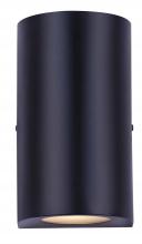 Canarm LOL470BK - HUXLEY, LOL470BK, MBK Color, LED Outdoor Light, Frosted Glass