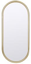 Canarm O22OGD1227 - Mirror, LYRA, O22OGD1227 -G-, Metal Frame Mirror, 12inch W x 27inch H