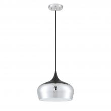 Kendal PF132-CH/BLK - 1 LIGHT PENDANT