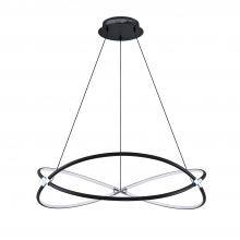 Kendal PF200-BLK/CH - 30" LED PENDANT