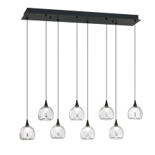 Kendal PF330-8L-A/CLR - 8 LIGHT RECTANGULAR LED PAN