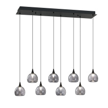 Kendal PF330-8L-A/SMK - 8 LIGHT RECTANGULAR LED PAN