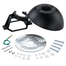 Kendal SCC-1-BLK - SLOPED CEILING CANOPY KIT (for 1" O.D. DR's)