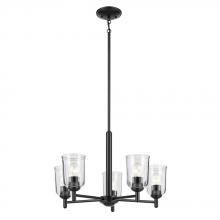 Kichler 43671BKCLR - Chandelier 5Lt