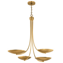 Kichler 52855LBRLBZ - Palmela Chandelier 4Lt