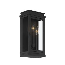 Kichler 59162BK - Lundon Outdoor Wall 3Lt