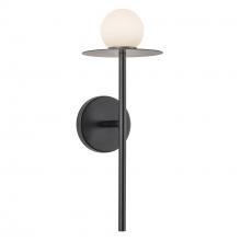 Kuzco Lighting WS15506-BK-UNV - Elixir 16-in Black LED Wall Sconce