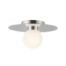 Kuzco Lighting FM15510-CH-UNV - Elixir 10-in Chrome LED Flush Mount