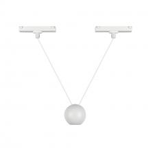 Kuzco Lighting TRP27203-WH - Faria Double 3-in White Trilo Track Pendant