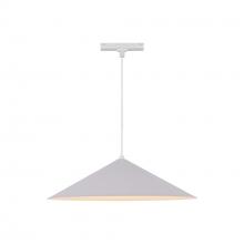 Kuzco Lighting TRP73915-WH - Luiz 15-in White Trilo Track Pendant
