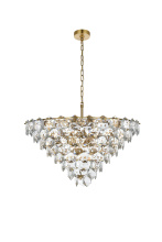 Elegant 1050D32SG - Pendant D32"H18"L15 Satin Gold