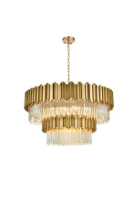 Elegant 3400G40SG - Pendant D40"H19"L16 Satin Gold