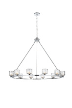 Elegant 5100D48C - Cadence 48 inch Chandelier in Chrome