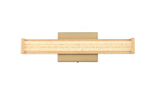 Elegant LD303W16SG - Wall Sconce L16" E4.5" H4.3" LED 8W 3CCT Satin Gold
