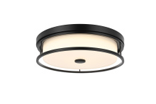 Elegant LD305F16BK - Flush Mount D16" H4" LED 24W 3CCT Black