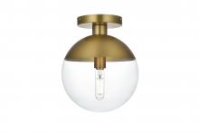 Elegant LD6063SG - Eclipse Flush D10"H12.25"L1 Satin Gold CL