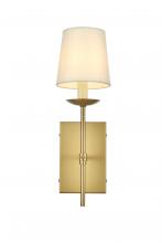 Elegant LD6102W4SG - Eclipse Wall W4"E5.5"H14"L1 Satin Gold
