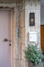 Elegant LDOD4006BK - Raine Integrated LED wall sconce in black