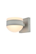 Elegant LDOD4017S - Raine Integrated LED wall sconce in silver