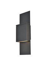 Elegant LDOD4024BK - Raine Integrated LED wall sconce  in black