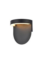 Elegant LDOD4031BK - Raine Integrated LED wall sconce  in black