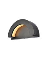 Elegant LDOD4032BK - Raine Integrated LED wall sconce  in black