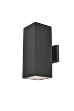 Elegant LDOD4042BK - Raine Outdoor Wall in black