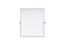 Elegant MR6H3036SIL - Metal Frame Mirror 30"W x 36"H Silver