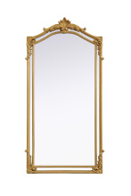 Elegant MR7A3466GF - Wall mirror 33.5"x66" gold leaf
