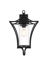 Elegant OD311W21BK - Wall sconce W12" E13" H21" L1 Black (1Box)