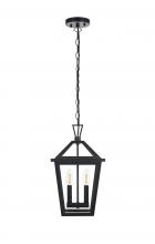 Elegant OD334H17BK - Outdoor Hanging L10" W10" H17" L2 Black
