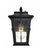 Elegant OD337W12BK - Wall sconce W7" H11.5" E8" L1 Black