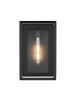 Elegant OD355W16BK - Wall sconce W10" E7" H16" L1 Black (1Box)