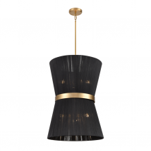 DVI DVP43648BR-BK - Ellesmere 6 Light Foyer