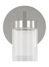 Visual Comfort KWWS19927N - Kelly Wearstler Esfera 1-light dimmable LED small sconce with polished nickel finish